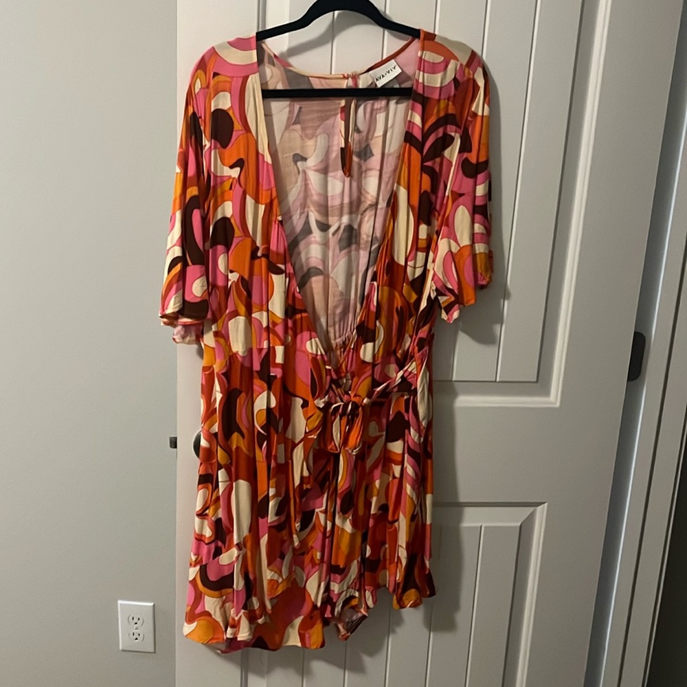 Ava and Viv Romper